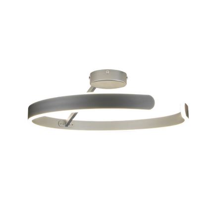 Πλαφονιέρα οροφής ντιμαριζόμενη LED LED/72W/230V 3000-6500K ματ χρώμιο + τηλεχειριστήριο