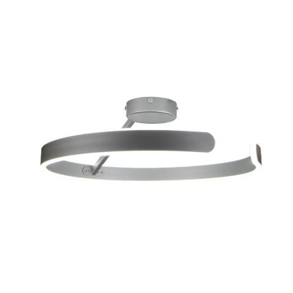 Πλαφονιέρα οροφής ντιμαριζόμενη LED LED/72W/230V 3000-6500K ματ χρώμιο + τηλεχειριστήριο