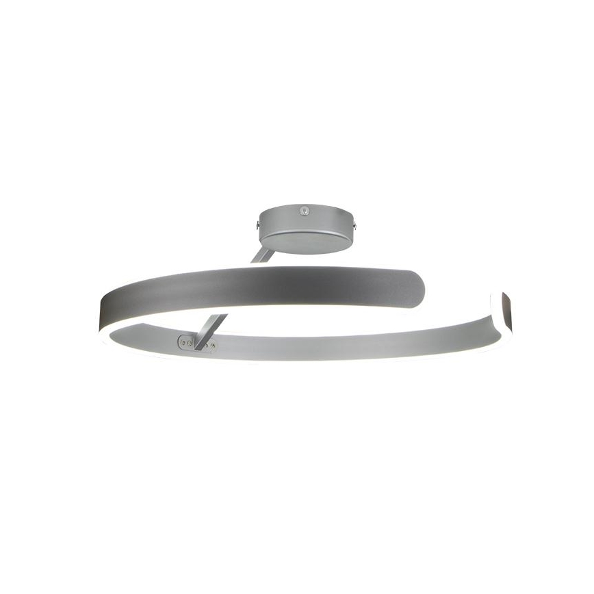 Πλαφονιέρα οροφής ντιμαριζόμενη LED LED/72W/230V 3000-6500K ματ χρώμιο + τηλεχειριστήριο