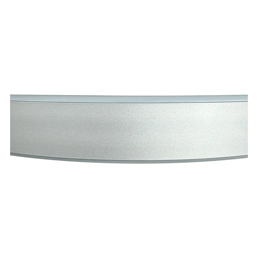 Πλαφονιέρα οροφής ντιμαριζόμενη LED LED/72W/230V 3000-6500K ματ χρώμιο + τηλεχειριστήριο
