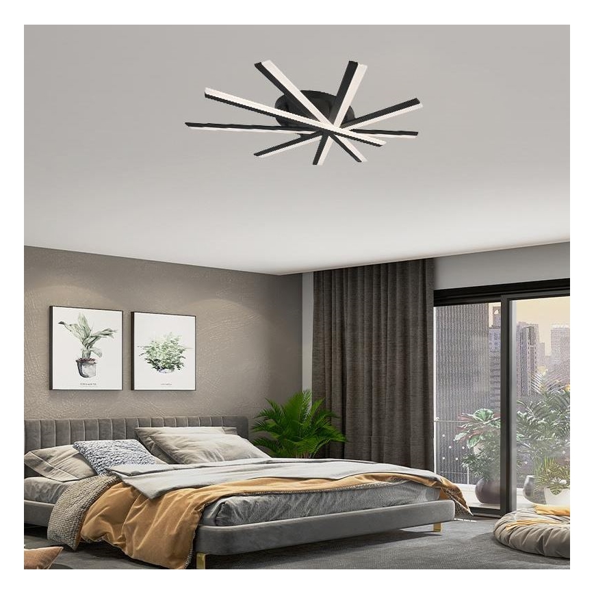 Πλαφονιέρα οροφής ντιμαριζόμενη LED LED/75W/230V 3000-6500K + τηλεχειριστήριο