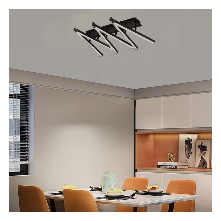 Πλαφονιέρα οροφής ντιμαριζόμενη LED LED/75W/230V 3000-6500K + τηλεχειριστήριο