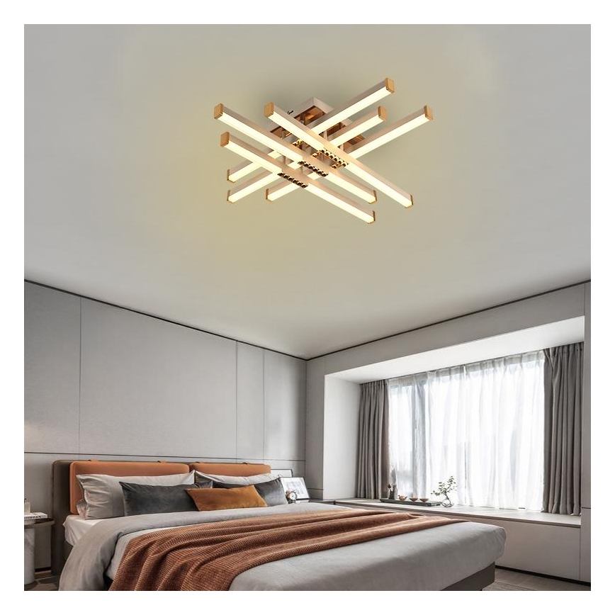 Πλαφονιέρα οροφής ντιμαριζόμενη LED LED/90W/230V 3000-6500K + τηλεχειριστήριο