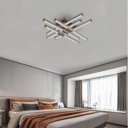Πλαφονιέρα οροφής ντιμαριζόμενη LED LED/90W/230V 3000-6500K + τηλεχειριστήριο