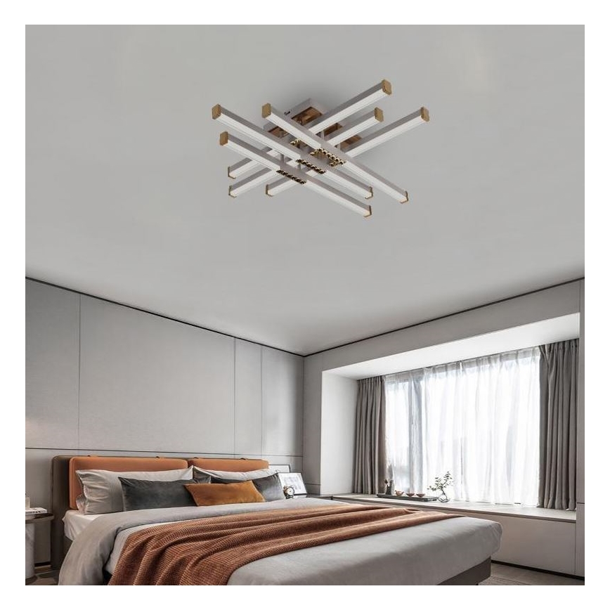 Πλαφονιέρα οροφής ντιμαριζόμενη LED LED/90W/230V 3000-6500K + τηλεχειριστήριο