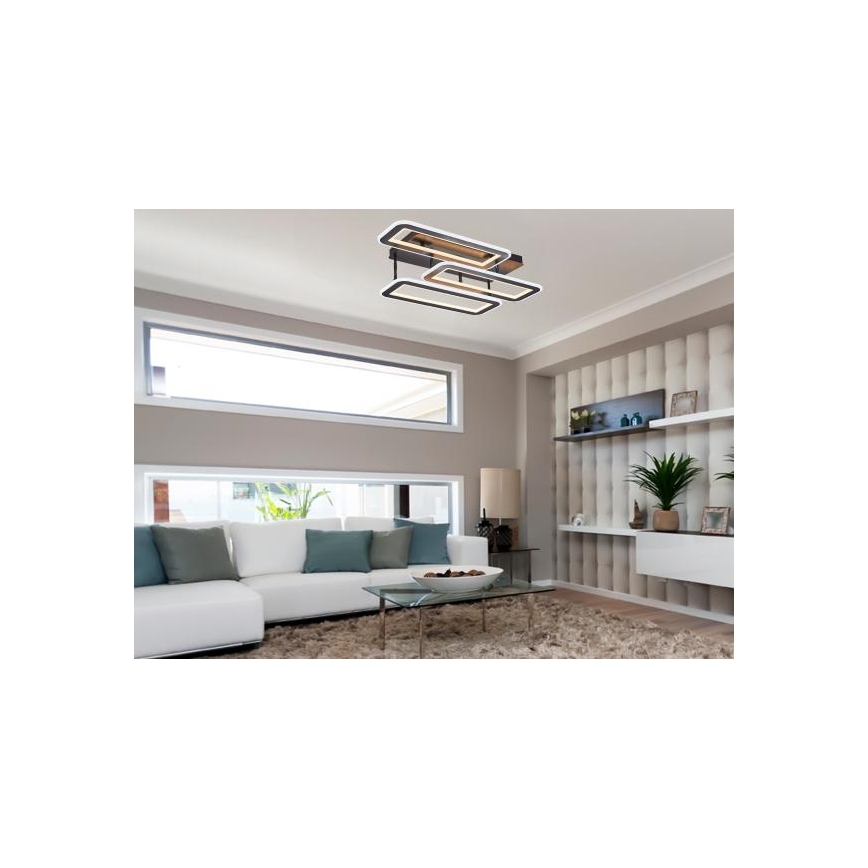 Πλαφονιέρα οροφής ντιμαριζόμενη LED LED/90W/230V 3000-6500K + τηλεχειριστήριο
