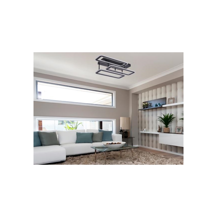 Πλαφονιέρα οροφής ντιμαριζόμενη LED LED/90W/230V 3000-6500K + τηλεχειριστήριο