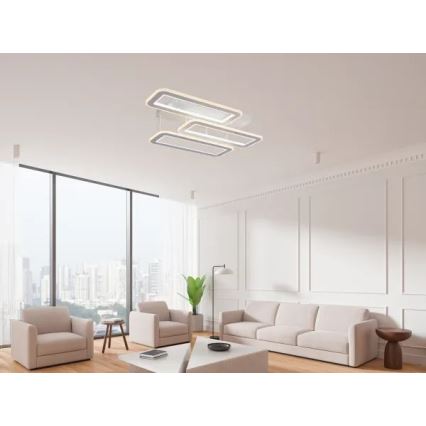 Πλαφονιέρα οροφής ντιμαριζόμενη LED LED/90W/230V 3000-6500K + τηλεχειριστήριο