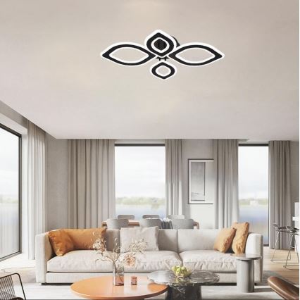 Πλαφονιέρα οροφής ντιμαριζόμενη LED LED/95W/230V 3000-6500K + τηλεχειριστήριο
