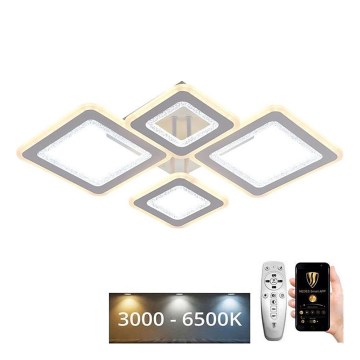Πλαφονιέρα οροφής ντιμαριζόμενη LED LED/95W/230V 3000-6500K + τηλεχειριστήριο