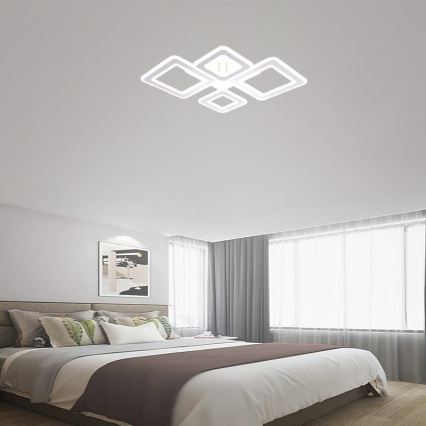 Πλαφονιέρα οροφής ντιμαριζόμενη LED LED/95W/230V 3000-6500K + τηλεχειριστήριο