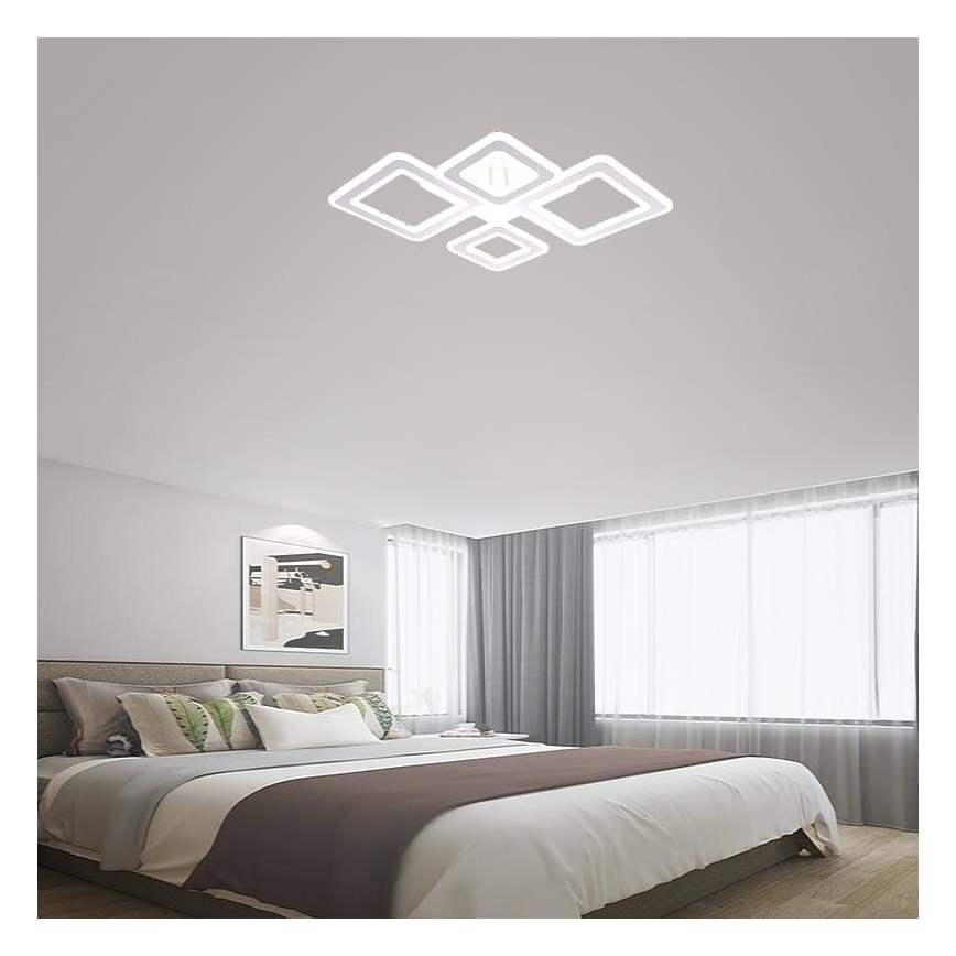 Πλαφονιέρα οροφής ντιμαριζόμενη LED LED/95W/230V 3000-6500K + τηλεχειριστήριο