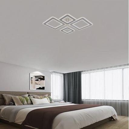 Πλαφονιέρα οροφής ντιμαριζόμενη LED LED/95W/230V 3000-6500K + τηλεχειριστήριο