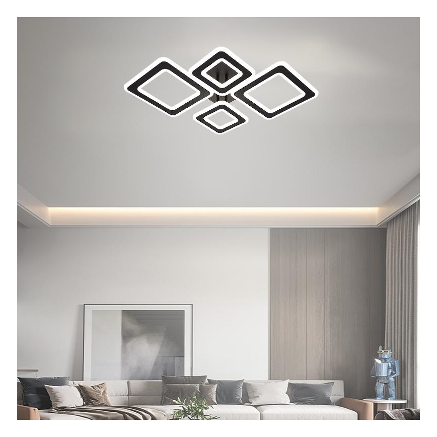 Πλαφονιέρα οροφής ντιμαριζόμενη LED LED/95W/230V 3000-6500K + τηλεχειριστήριο