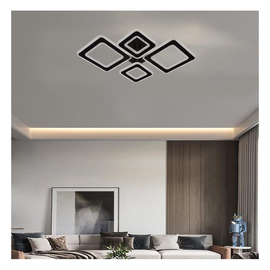 Πλαφονιέρα οροφής ντιμαριζόμενη LED LED/95W/230V 3000-6500K + τηλεχειριστήριο