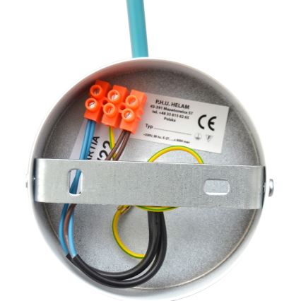 Πλαφονιέρα οροφής πολύφωτο CAMBRIDGE 2xE27/15W/230V μπλε