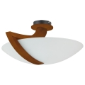Πλαφονιέρα οροφής πολύφωτο DAVINCI 3xE14/40W/230V καφέ