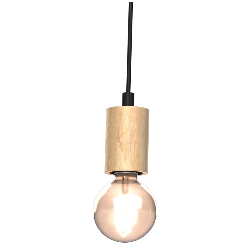 Πλαφονιέρα οροφής πολύφωτο VIGA 2xE27/60W/230V ξύλο