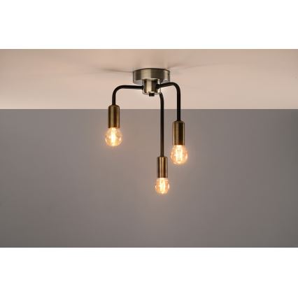 Πλαφονιέρα πολύφωτο SAGA 3xE27/40W/230V