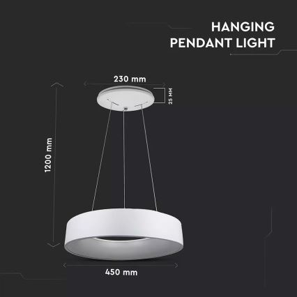 Πολύφωτο dimmer LED σε σχοινί 1xLED/20W/230V