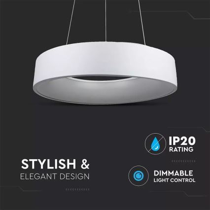 Πολύφωτο dimmer LED σε σχοινί 1xLED/30W/230V