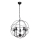 Πολύφωτο GLOBE 5 5xE14/60W μαύρο