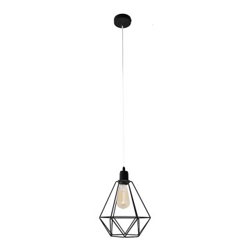 Πολύφωτο KARO 1xE27/15W/230V μαύρο