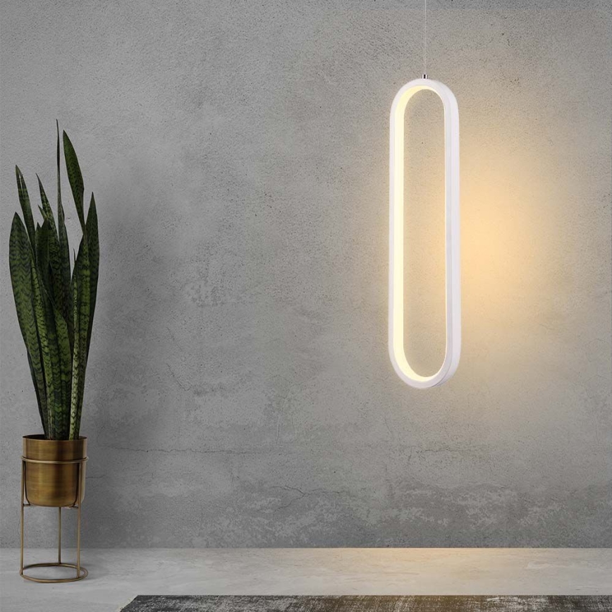 Πολύφωτο LED με συρματόσχοινο LED/13W/230V 3000K λευκό