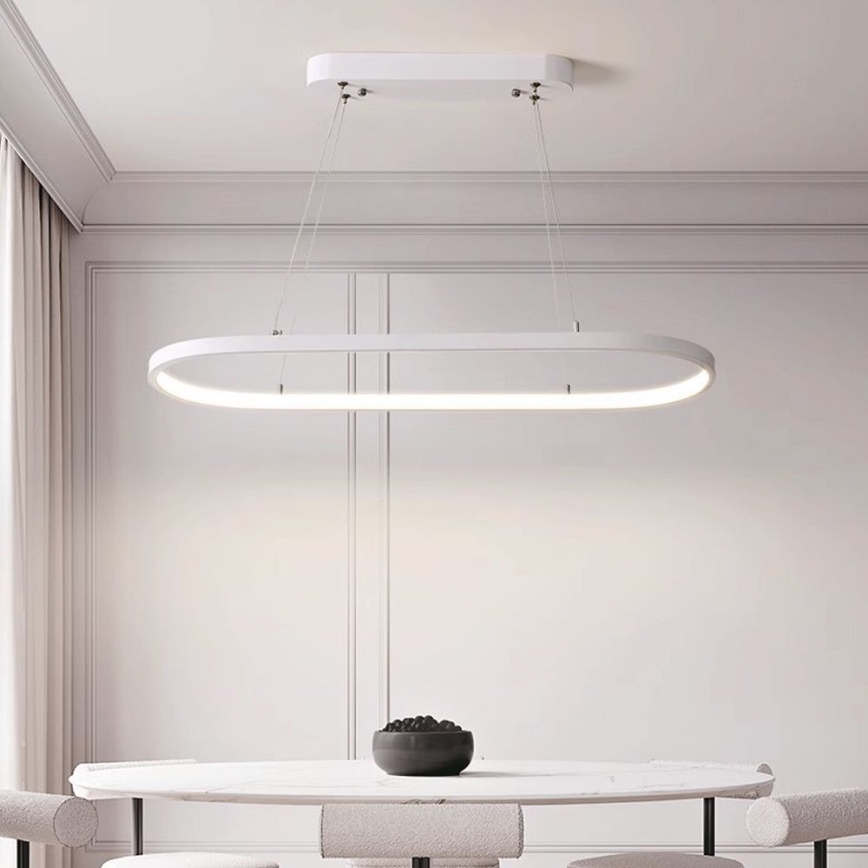 Πολύφωτο LED με συρματόσχοινο LED/24W/230V 4000K λευκό