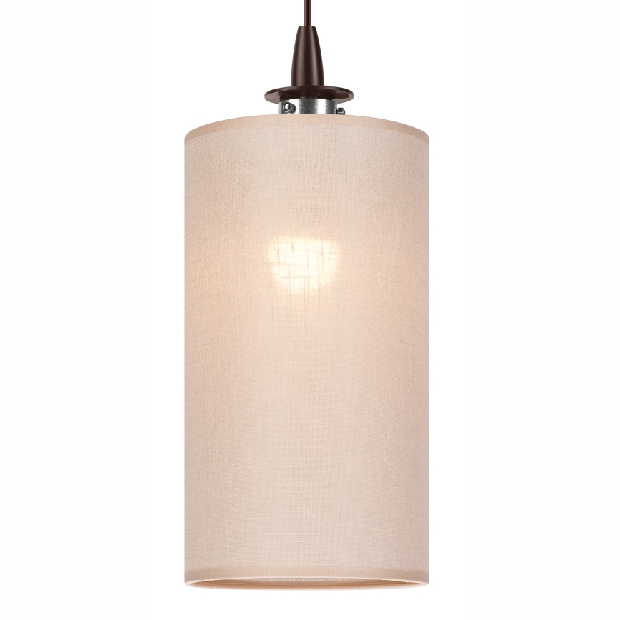 Πολύφωτο LED με συρματόσχοινο NOEL MINI 1xE27/60W/230V μπεζ