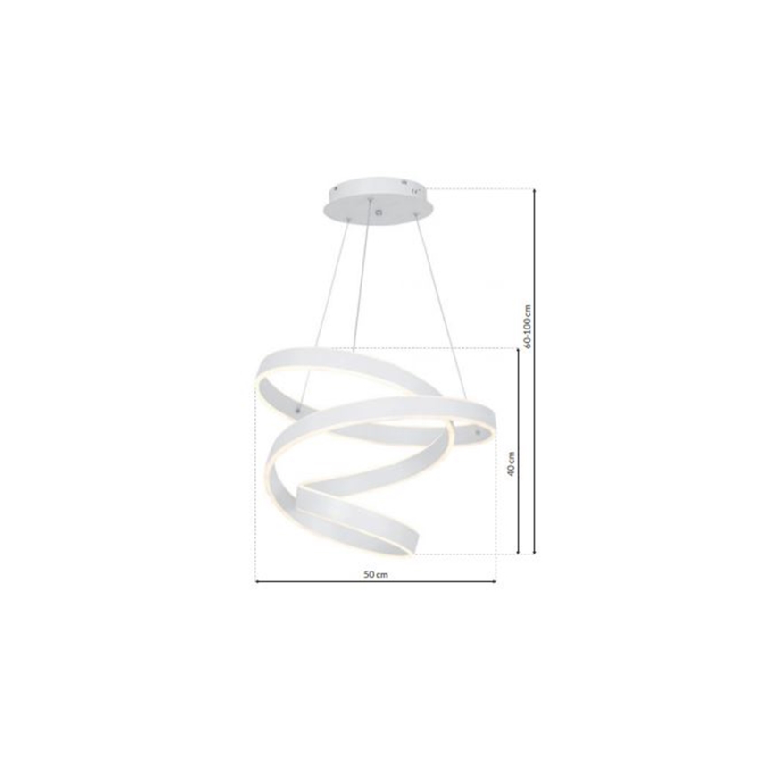 Πολύφωτο LED σε σχοινί ANDROMEDA LED/45W/230V