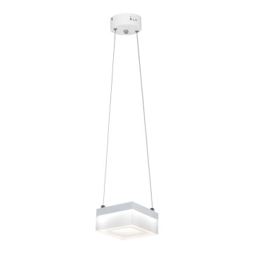 Πολύφωτο LED σε σχοινί CUBO LED/12W/230V τετράγωνο