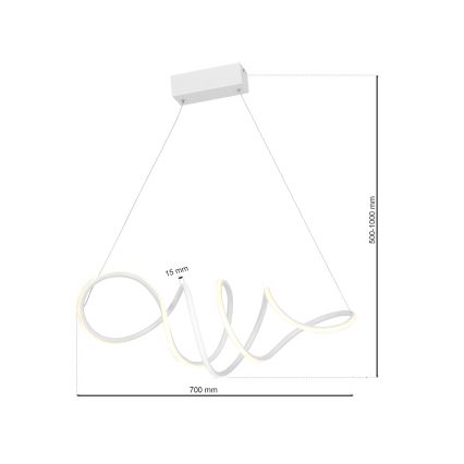 Πολύφωτο LED σε σχοινί LOCA LED/50W/230V