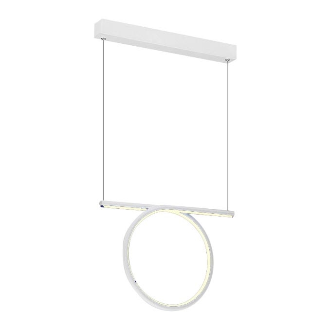 Πολύφωτο LED σε σχοινί LOOP LED/20W/230V λευκό