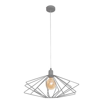 Πολύφωτο SATURN 1xE27/15W/230V γκρι