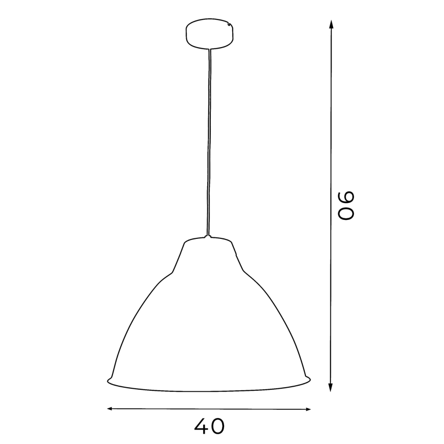 Πολύφωτο SKAL 1xE27/60W/230V