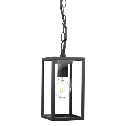 Πολύφωτο εξωτερικού χώρου MALMO 1xE27/15W/230V μαύρο IP44
