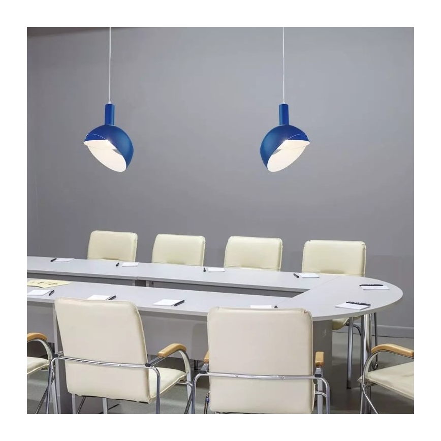 Πολύφωτο κρεμαστό 1xE14/60W/230V μπλε