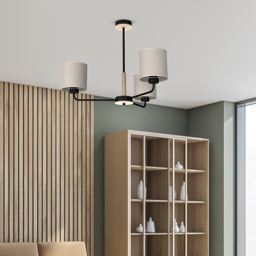 Πολύφωτο κρεμαστό ATLANTA 3xE27/60W/230V