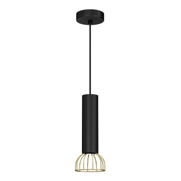 Πολύφωτο κρεμαστό DANTE 1xGU10/25W/230V μαύρο/χρυσό