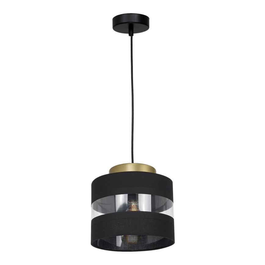 Πολύφωτο κρεμαστό HAVARD 1xE27/60W/230V μαύρο/ορείχαλκο