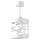 Πολύφωτο κρεμαστό MODUL FREZ 1xE27/60W/230V δ. 17,5 cm λευκό