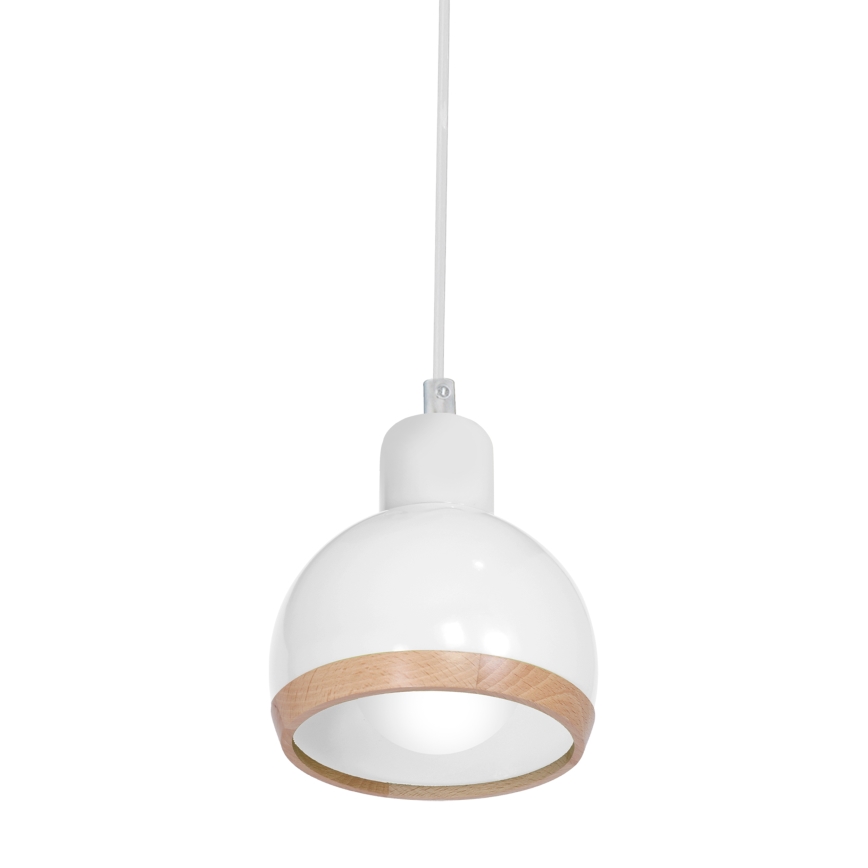 Πολύφωτο κρεμαστό OVAL 1xE27/60W/230V λευκό