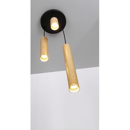 Πολύφωτο κρεμαστό TUBO 3xGU10/25W/230V