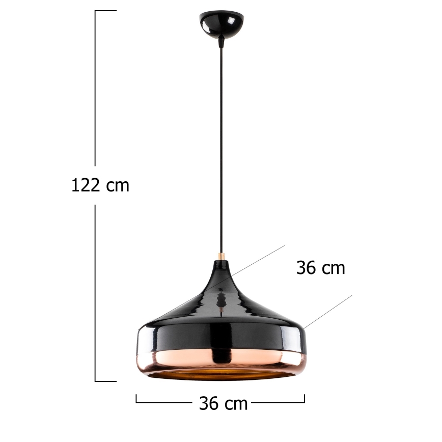 Πολύφωτο κρεμαστό YILDO 1xE27/40W/230V