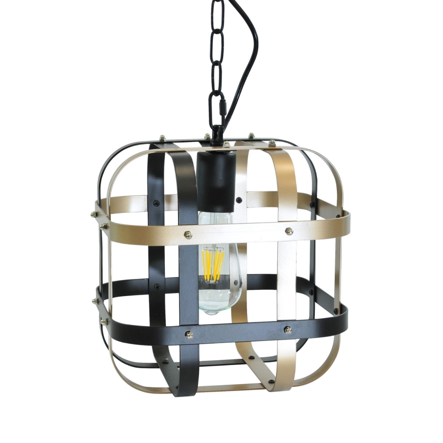 Πολύφωτο κρεμαστό με σύρμα KLATKA 1xE27/10W/230V