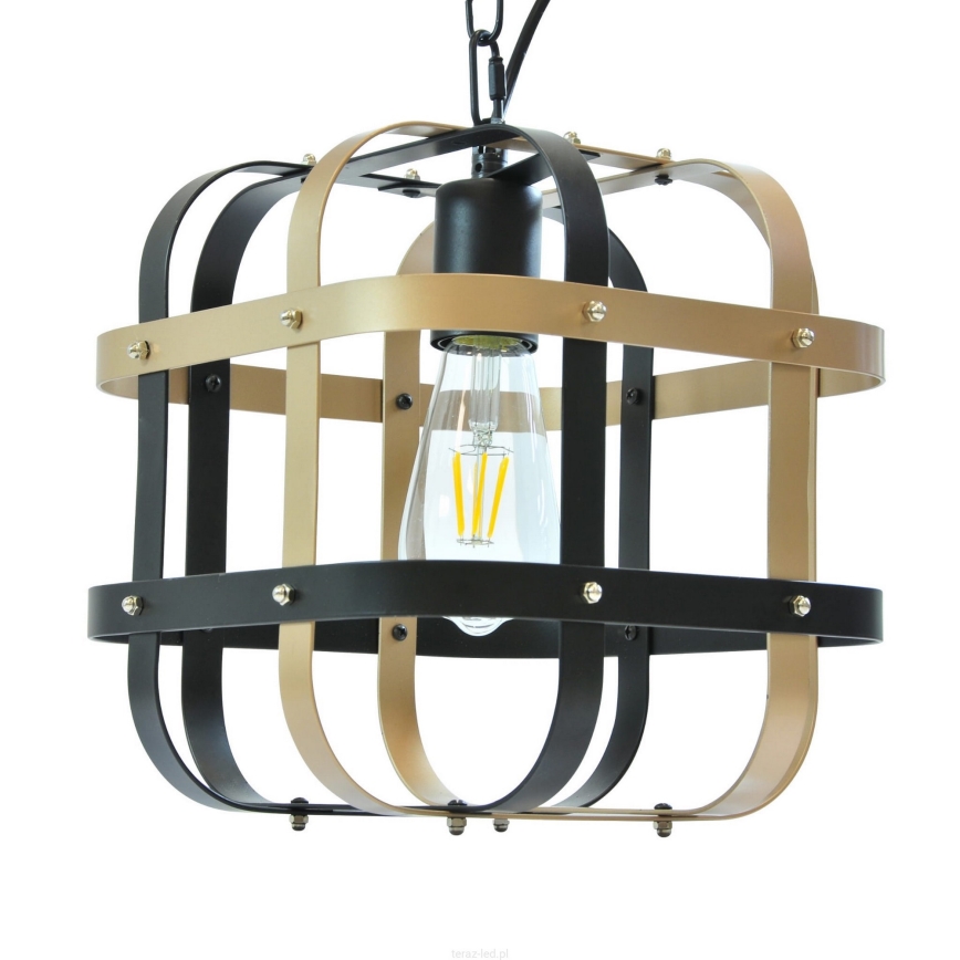 Πολύφωτο κρεμαστό με σύρμα KLATKA 1xE27/10W/230V