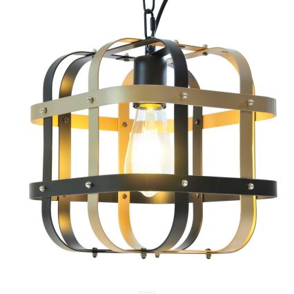 Πολύφωτο κρεμαστό με σύρμα KLATKA 1xE27/10W/230V