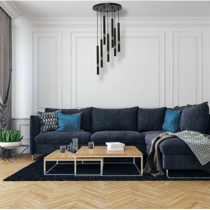 Πολύφωτο κρεμαστό με σύρμα MONZA 7xG9/7W/230V