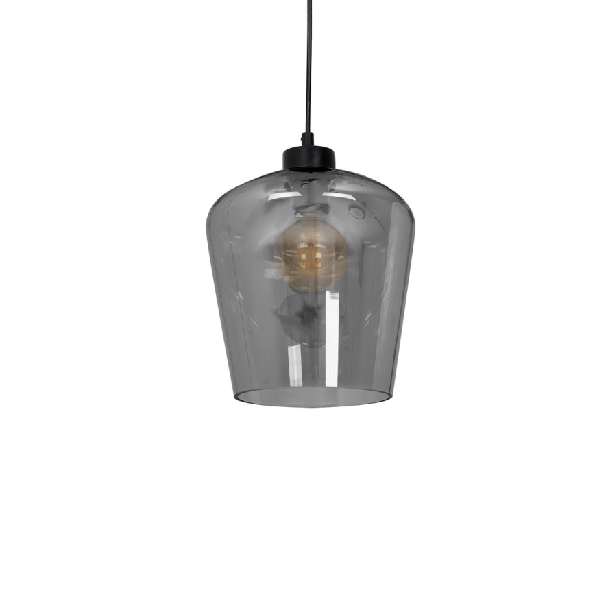 Πολύφωτο κρεμαστό με σύρμα SANTIAGO 1xE27/60W/230V μαύρο